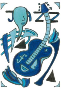Azul Guitar